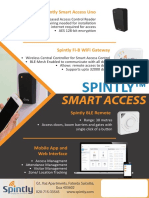 Spintly Product Brochure d3