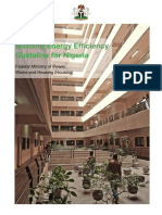 Building Energy Efficiency Guideline For Nigeria 2016