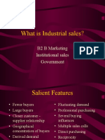 What Is Industrial Sales?: B2 B Marketing Institutional Sales Government