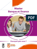 Plaquette Master Banque Et Finance