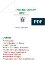 Black Start Restoration (BSR) : SRLDC, Bangalore