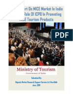 Final Report On MICE Market in India and The Role of ICPB in Promoting MICE Tourism Products