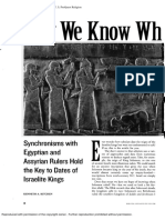 Article - Kitchen - How We Know When Solomon Ruled - BAR - 2001 PDF
