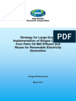 217 - EWG - Biogas From Palm Oil Mill Effluent - Final Report For APEC Secretariat