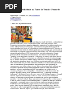 Especial - Publicidade no Ponto de Venda - Ponto de contacto