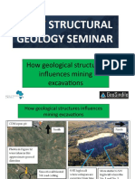 How Geological Structures Influences Mining Excavations