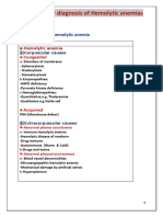 Hemolytic Anemia - Part 1 PDF