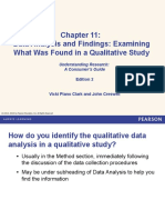 Ch. 11. Qualitative Data Analysis and Findings