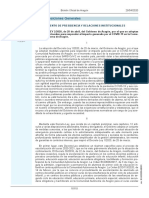 Decreto-ley 2/2020 Medidas por impacto del Covid-19 Aragón