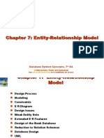 Chapter 7: Entity-Relationship Model