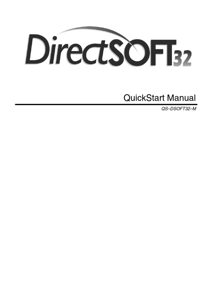 Quickstart Manual: Qs-Dsoft32-M | PDF | Computers