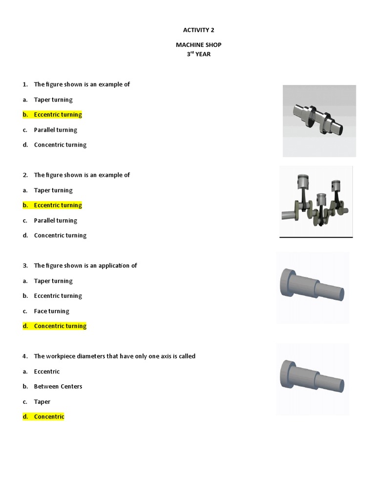 Hand Tools Test PDF Crafts Metalworking