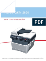 KM-2810_KM-2820 GUIA DE CONFIGURAÇÃO. Leia esta Guia de Configuração antes de usar esta máquina. Mantenha-a próxima à máquina para fácil referência.