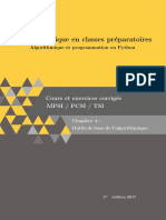 L Informatique en Classes Préparatoires PDF
