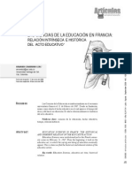 Las ciencias de la educación en Francia: el objeto del acto educativo