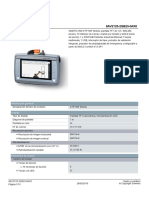 6AV21252GB230AX0 Datasheet Es