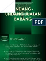 Undang-Undang Jualan Barang