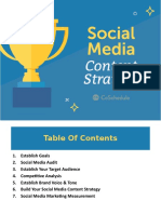 Social Media Content Strategy Template