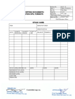 Supporting Documents: Aviation Ops. Formats