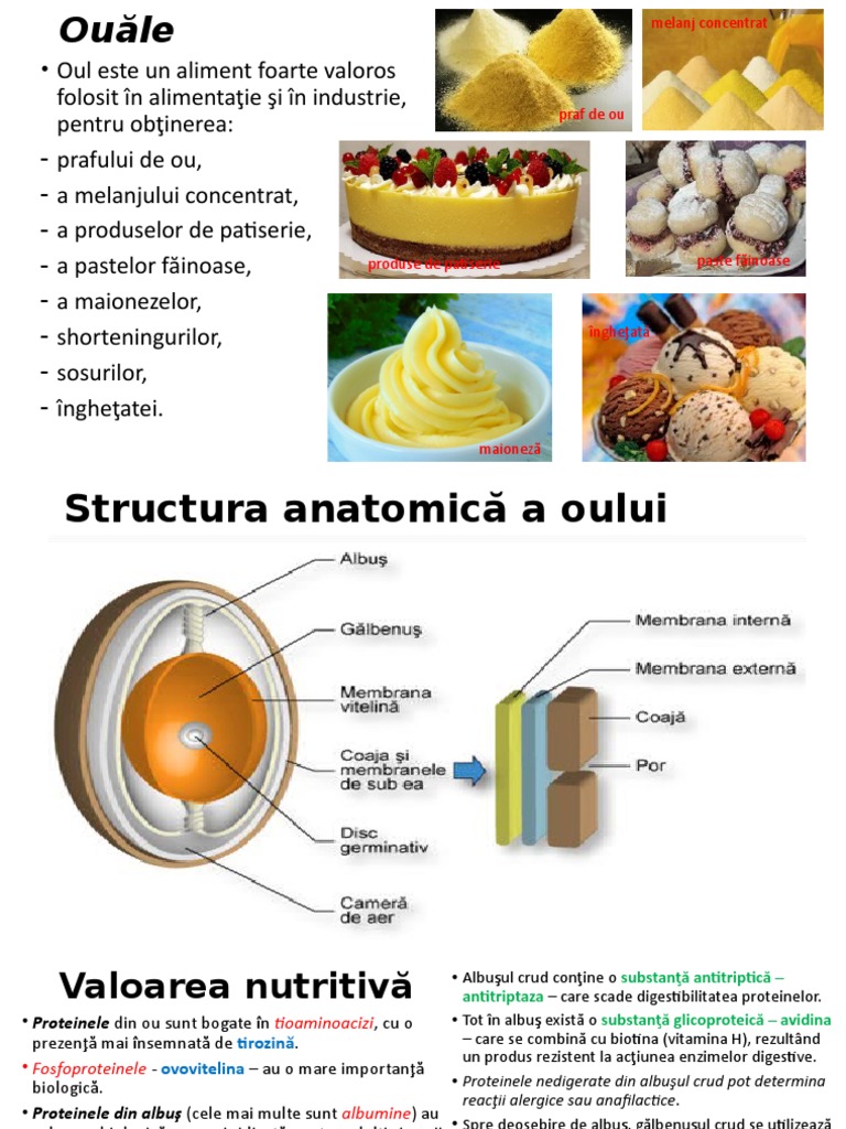 Ouale in Ingineria Alimentară | PDF