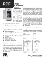 Auxiliary Range: CLR - High Speed Trip Lockout Relay