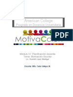 Tarea Sesion 4 Modulo IV Motivacion Escolar Lic Scarleth Lopez