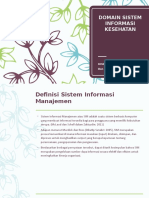 DOMAIN SISTEM INFORMASI KESEHATAN