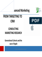 From Targeting To CRM Advanced Marketing