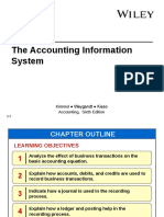The Accounting Information System: Kimmel Weygandt Kieso Accounting, Sixth Edition