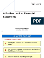 A Further Look at Financial Statements: Kimmel Weygandt Kieso Accounting, Sixth Edition