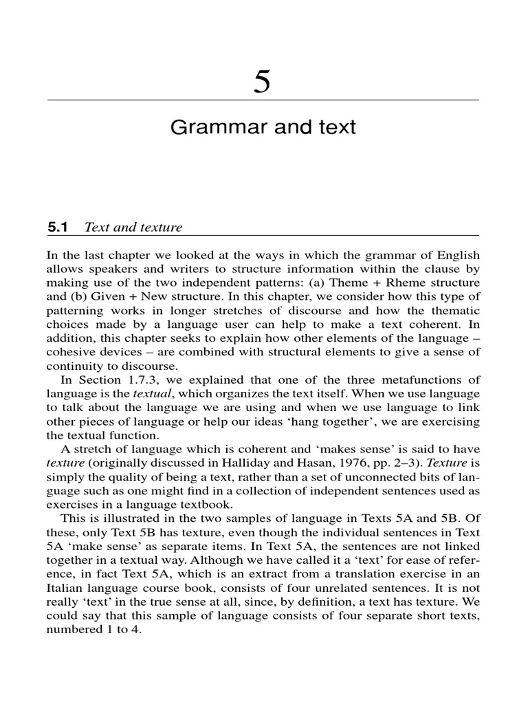 Understanding Textual Cohesion | PDF | Rodent | Flowers