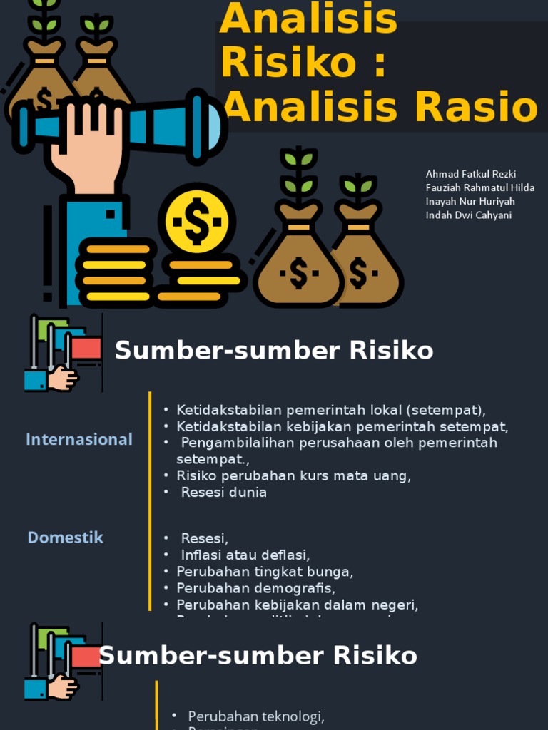 Analisis Risiko dan Rasio Aktivitas | PDF