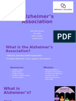 Alzheimer's Association: Anna Claire Briscoe Ekow Brint Jesica Camacho Aryanna Lewis