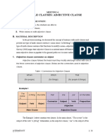 Adjective Clause Connectors