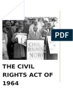 Civil Rights Movement Report