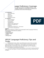 UPCAT Language Proficiency Coverage