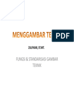 P1 - Fungsi Dan Standarisasi Gambar Teknik