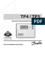 Danfoss TP4:TP5 Thermostat PDF