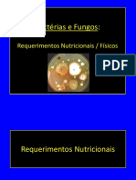 Aula - Exigências Nutricionais de Fungos