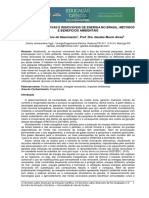 Fontes Alternativas e Renováveis de Energia No Brasil