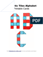 Magna Tiles Alphabet PDF