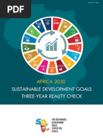 AFRICA 2030 SDGs THREE YEAR REALITY CHECK REPORT PDF