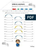 Medidas de Comprimento - Conversões