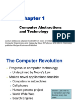 Computer Abstractions and Technology