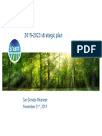 2019-2023 Strategic Plan: San Donato Milanese November 21, 2019