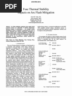 Fuse Thermal Stability Impacts On Arc Flash Mitigation: 978-1-4799-8063-5/15/$31.00 © 2015 IEEE