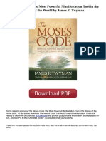 The Moses Code The Most Powerful Manifestation Tool in The History of The World PDF