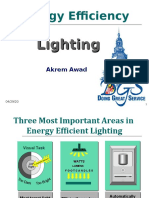 Energy Efficiency: Lighting