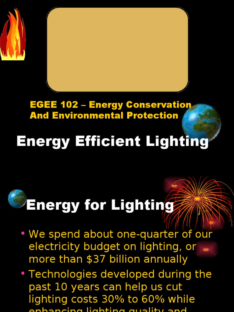 Energy-Efficient Lighting Solutions | PDF | Incandescent Light Bulb ...