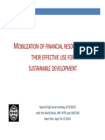 Mobilizing Finance for Sustainable Development